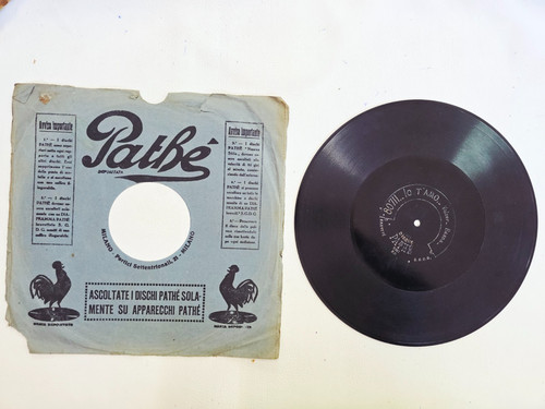 Raro giri 25cm pathé - raro, 78