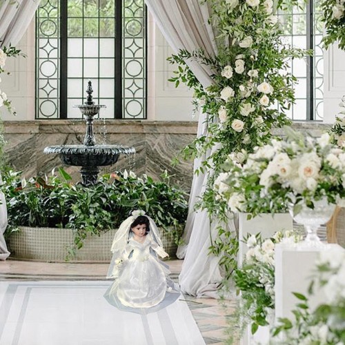 Figurina bambola sposa da - figurina,