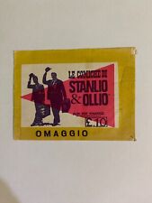 BUSTINA FIGURINE LE COMICHE DI STANLIO & OLLIO  ED. EDISPORT SIGILLATA PIENA