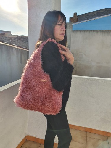 Borsa tracolla pellicciosa - borsa,