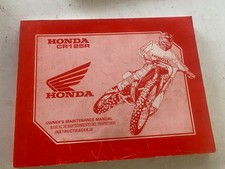 MANUALE MANUTENZIONE HONDA CR