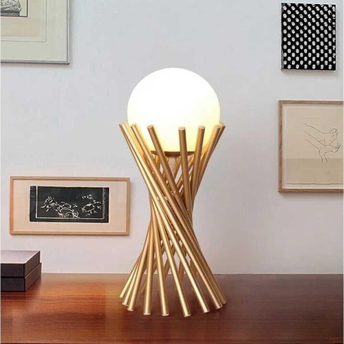 Lampada tavolo metallo - lampada, in
