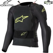 Pettorina Maglia Protezioni Bambino Alpinestars Moto Cross Quad Schiena Gomiti