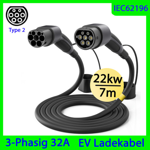 Cavo ricarica type2 32a - di,