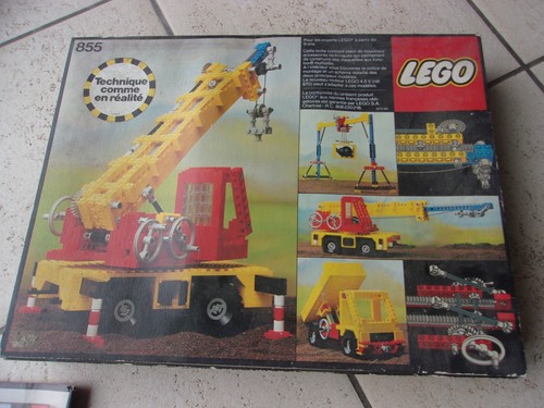 Lego technic 855 - technic, boite