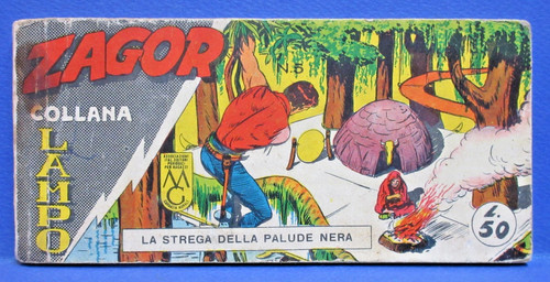 Zagor striscia collana lampo - zagor,