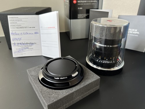 Leica noctilux 1 2 - noctilux-m, asph