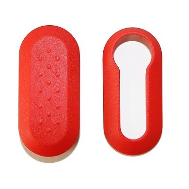 Guscio cover chiave rossa fiat - guscio,