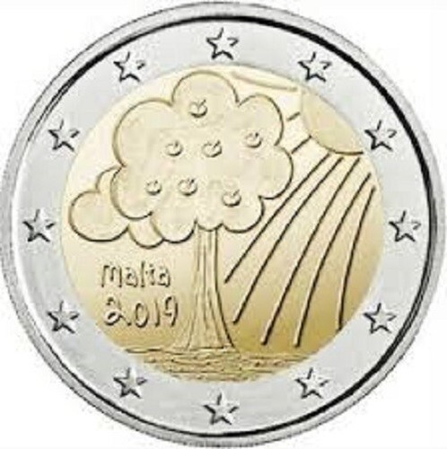 Malta euro 2019 - 2, €