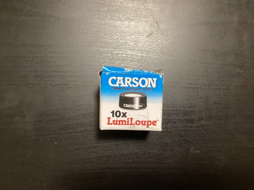 Carson lumiloupe 10x lente - lumiloupe,