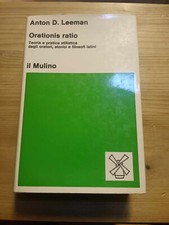 ORATIONIS RATIO di A D. LEEMAN