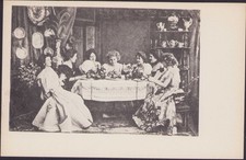 DONNINE / PRANZO / BORDELLO (?) PROSTITUTE (?) retro indiviso (3)