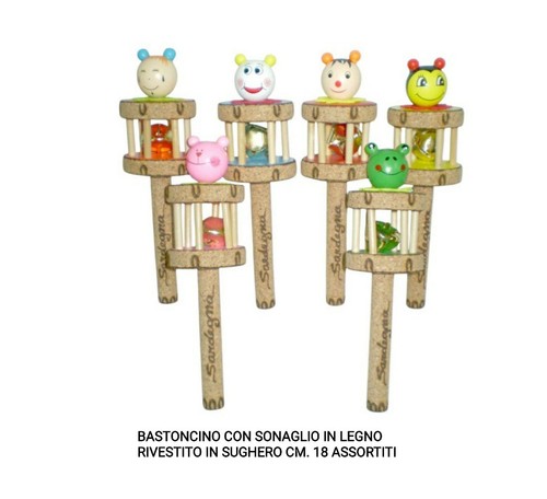 Bastoncino legno sughero - in,