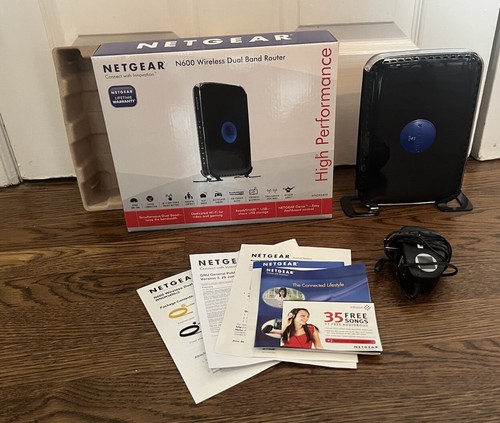 Netgear n600 router dual - wi-fi,
