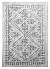 Tappeto stile sardo rombo