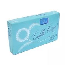 CONFETTI Crispo CELESTI BLU Extra Napoli Battesimo Nascita Comunione Mandorla