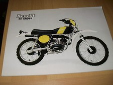 benelli  50 cross   (prospekt folder catalogo depliant) ANNI '80