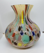 Grande vaso in vetro artistico