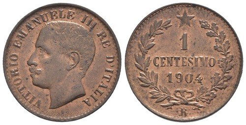 Italia regno 1 centesimo - -,