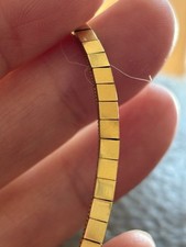 Bracciale Bracciali Acciaio Oro Inalterabile Piastrine