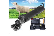 Tosatrice Elettrica Per Pecore 320W Macchina Tosatrice Tosatore 6 Velocita