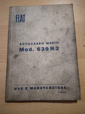 Fiat Camion 639 N2 Libretto