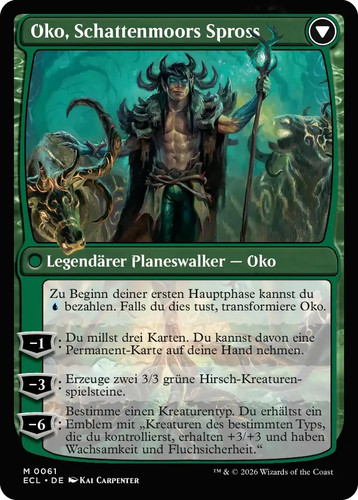 Mtg magic the gathering oko - magic,