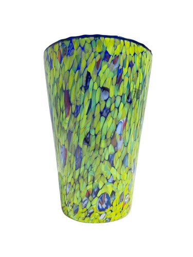 Vaso vetro venezia lavorato - venezia, a