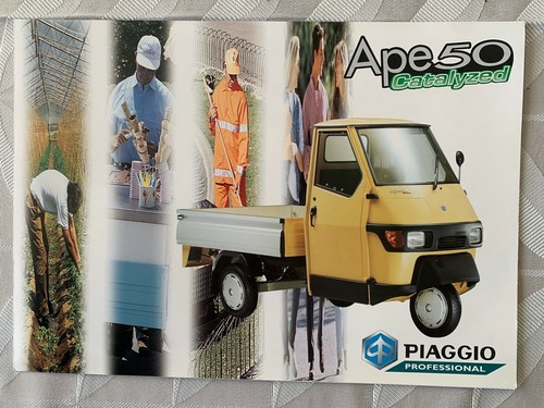 Brochure vendita piaggio ape - brochure,