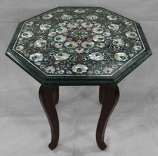 Piano In Marmo Verde Da 18"