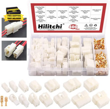 Connettore Filo Elettrico Auto 6,3MM Maschio Femmina Presa Spina Terminale per