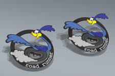 COPPIA ADESIVI SAGOMATI su