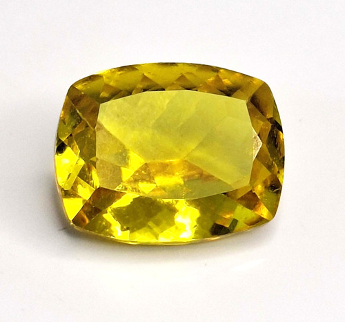 Zaffiro giallo naturale - zaffiro, taglio