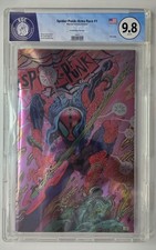 SPIDER-PUNK: ARMS RACE #1 - Ian Bertram Foil Variant - gradato 9.8