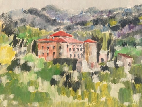 Peinture gallo olio carta - olio,