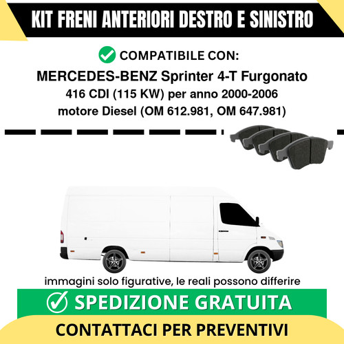 Pastiglie freno anteriori - freno,