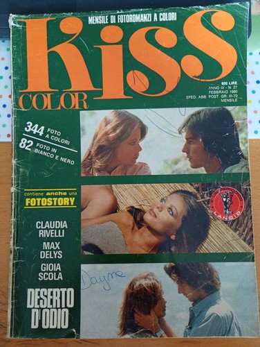 Fotoromanzo lancio kiss - fotoromanzo,