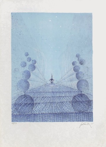 Cesare peverelli lithographie - peverelli,
