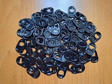 ⬆️100 LINGUETTE LATTINE TONDE Coca Zero disinfettate per LAVORI ARTIGIANALI 