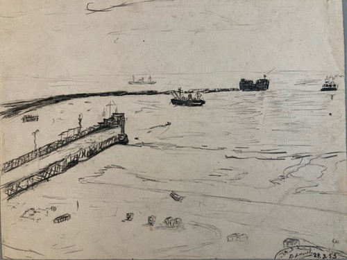 Bella disegno 1950 matita - bella,