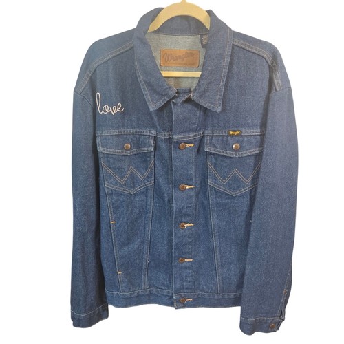 Lingua franca wrangler denim - x,
