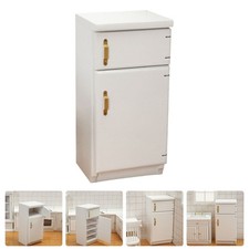  Carino Mini Frigo Piccolo Simulazione Modello Frigorifero Miniatura Mobili