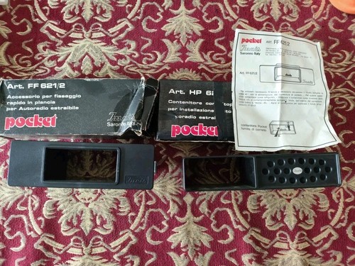 Coppia porta autoradio pocket - porta,