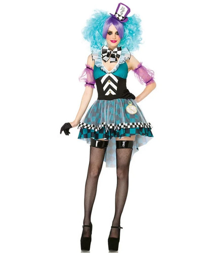 Costume donna alice nel - alice, paese