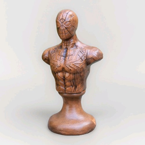 Mezzo busto spiderman cm18 - busto,