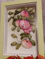 Quadro Rilievo ricamato A Mano