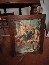 Antico quadro a carattere