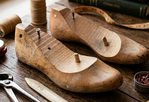 Vecchie forme scarpa in - da,