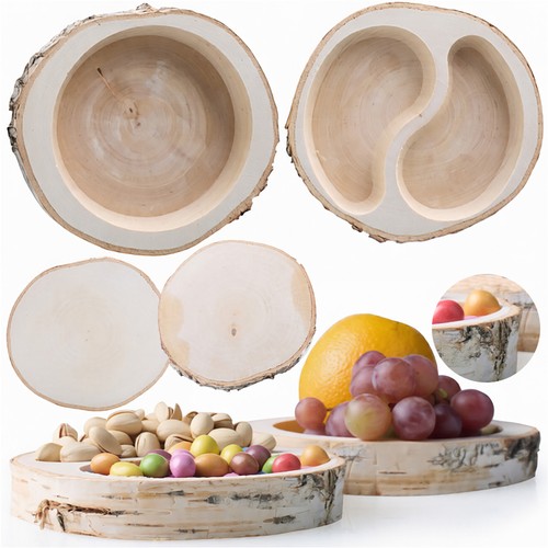 Ciotole snack legno - legno, set