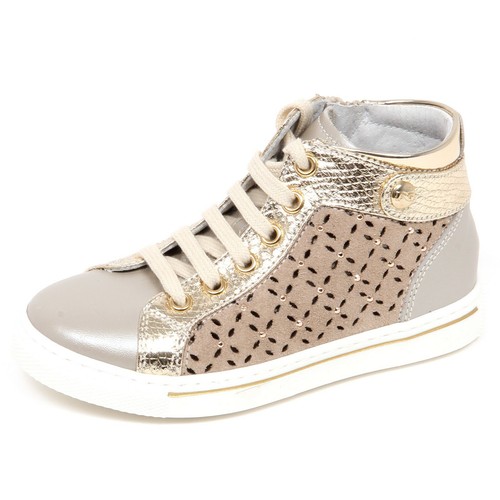 E2100 sneaker bimba - , beige/oro